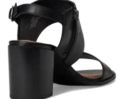 Dinzin Double Band Heeled Sandals