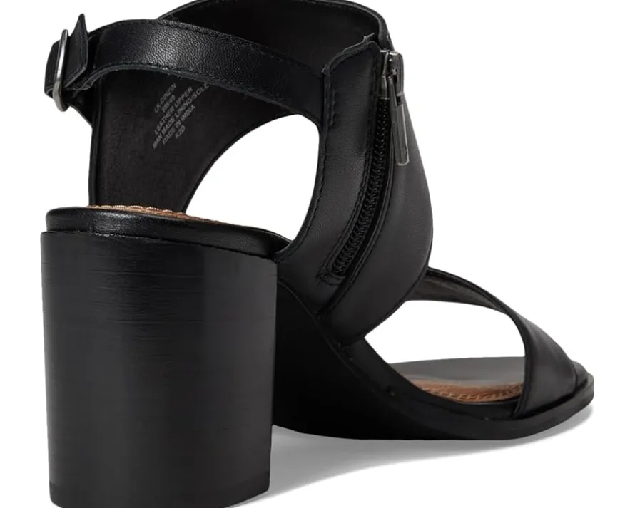 Dinzin Double Band Heeled Sandals