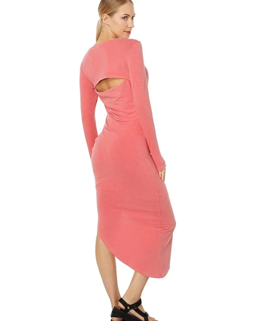 Drape Cutout Dress