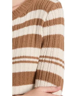 Duo Striped Sweaterdress