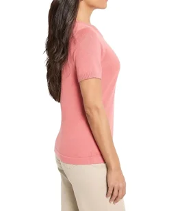 Easy Scoop Neck Pure Cotton Sweater Tee