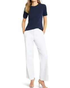 Easy Scoop Neck Pure Cotton Sweater Tee