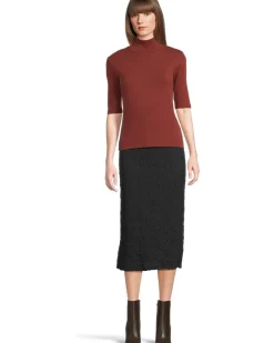 Elbow Sleeve Turtleneck