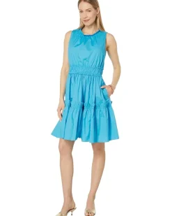 Elina Stretch Cotton Dress