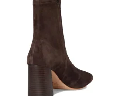 Elise Slim Ankle Bootie with Block Heel