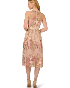 Embroidered Fit-and-Flare