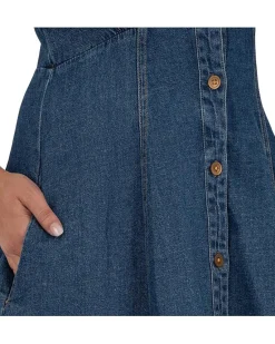 Emiko A-Line Sweetheart Dress with Smocking