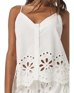 Emma Eyelet Tank