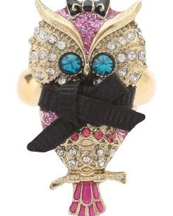 Enchanted Forest Owl Stretch Ring
