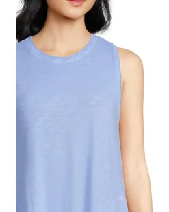 Enzyme Wash, Sleeveless Maxi Dress with Pockets