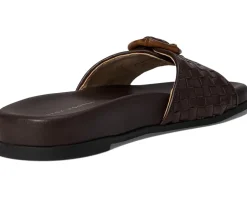 Essex Slide - Embossed Leather