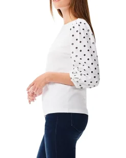 Eyelet Breeze Top