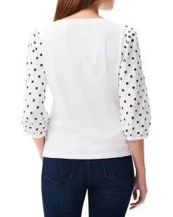 Eyelet Breeze Top