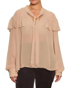 Fade Into You Ruffle Blouse
