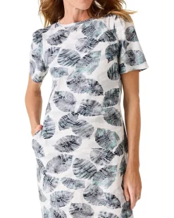 Falling Palms T-Shirt Dress