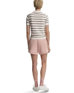 Faustine Button Neck Polo