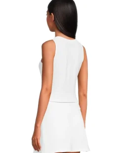 Featherweight Center Stage Cropped Tank