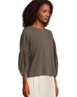 Femme Woven Mixy Long Sleeve