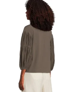 Femme Woven Mixy Long Sleeve