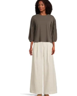 Femme Woven Mixy Long Sleeve