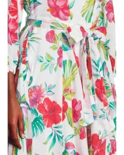 Fiesta Floral Shirt Dress