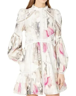 Fleurz Linen Mini Dress