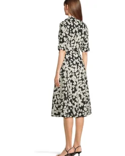 Floral Cotton Shirt Dress