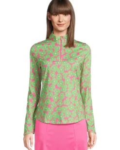 Floral Printed Sun Protection Shirt