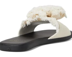 Flourish Canvas Flat Sandals