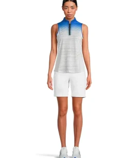 Flux Print Sleeveless Top