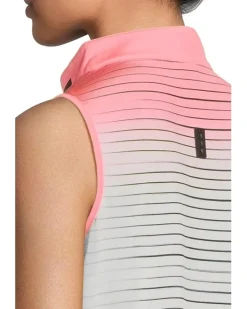 Flux Print Sleeveless Top