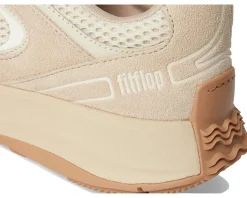 F-Mode Flow Suede/Mesh/Leather Flatform Sneakers