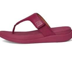 F-Mode Go Adjustable Flatform Toe-Post Sandals