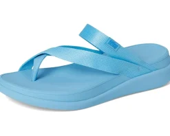 F-Mode Go Webbing Flatform Sling Toe-Post Sandals