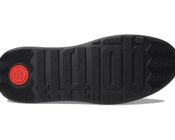 F-Mode Leather Flatform Chelsea Boots