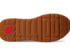 F-Mode Leather/Suede Flatform Sneakers