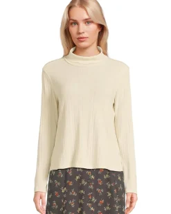 Foothill Pointelle Long Sleeve T-Neck
