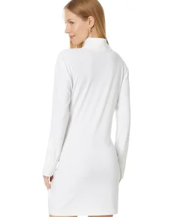 Four Sleeve Nk Shirt Mini Dress