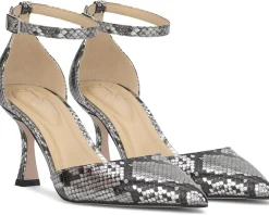 Foxena Pointed Toe Ankle Strap Pump