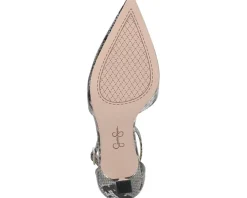 Foxena Pointed Toe Ankle Strap Pump