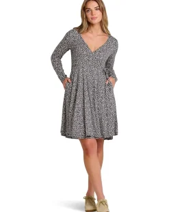 Freesia Wrap Long Sleeve Dress