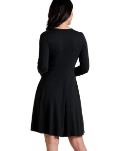 Freesia Wrap Long Sleeve Dress