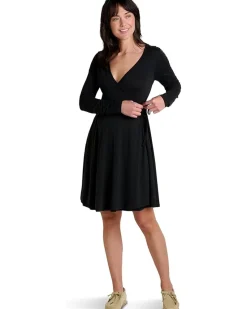 Freesia Wrap Long Sleeve Dress