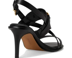 Frena Banded Buckle High Heel Sandals