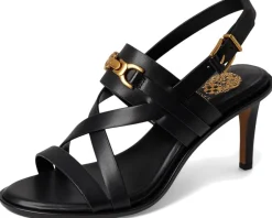 Frena Banded Buckle High Heel Sandals
