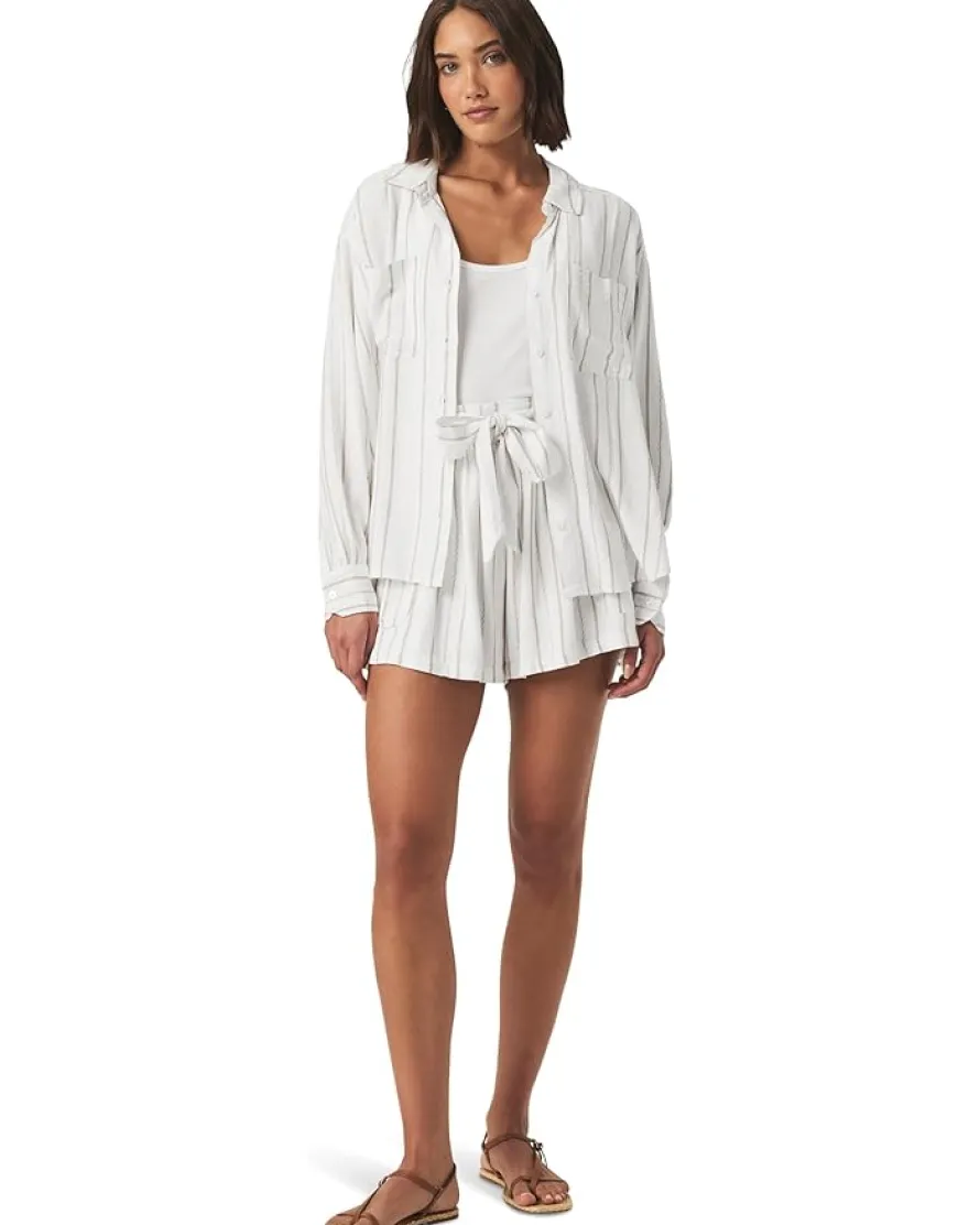 Gabrielle Stripe Button Down