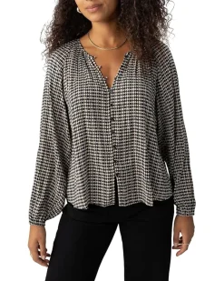 Geo Blouson Blouse