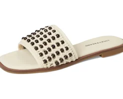Gidya Beaded Flat Sandals