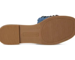 Gidya Beaded Flat Sandals