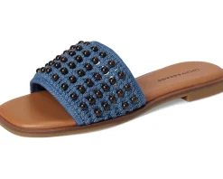 Gidya Beaded Flat Sandals